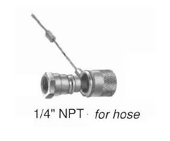 2611-7102-03-00 Hawa                                      Quick Release Coupling ¼ " NPT with metal dust cap, for hose